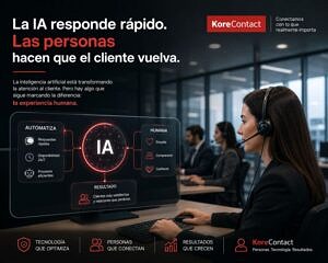 La IA responde rápido. Las personas hacen que el cliente vuelva